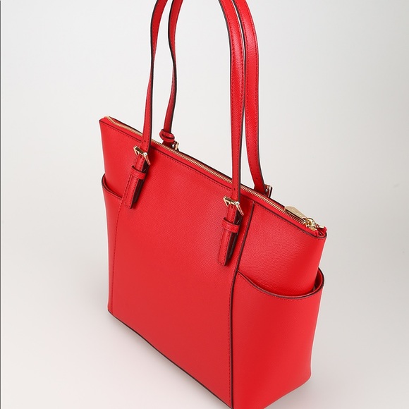 Michael Kors
Jet Set East West Logo Charm Saffiano Leather Tote Bag - Picture 3 of 7